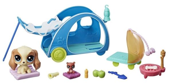 Littlest pet shop camping discount