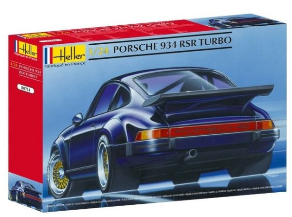 HEL80714 - PORSCHE 934 RSR Turbo Maquette à constuire et à peindre peinture et colle non fournies - 1