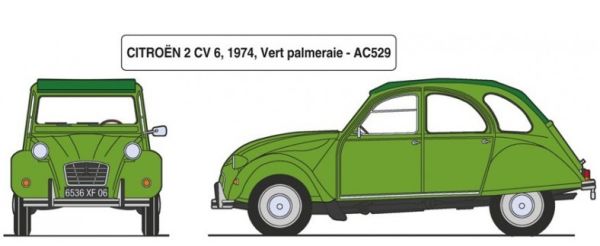 Citroën 2 CV AZL (1957) 'Toute petite voiture' by Peter - Oldtimers in Auto Moto