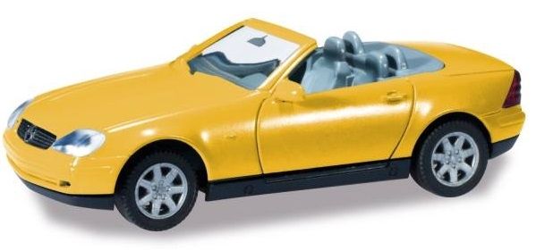 HER012188-005 - MERCEDES SLK jaune - En Kit - 1