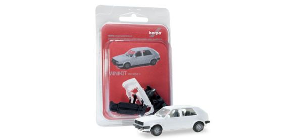 HER012195-006 - VOLKSWAGEN GOLF 2 blanche en kit - 1