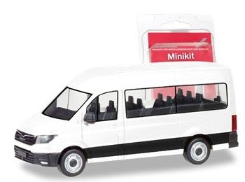 HER012935 - MAN TGE mini bus blanc en kit à assembler - 1