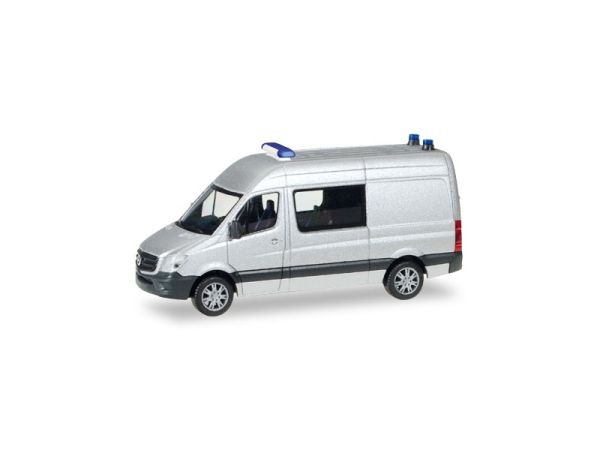 HER012959 - MERCEDES Sprinter force de l'ordre gris en kit à assembler - 1