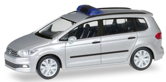 HER013048 - VOLKSWAGEN Touran d'urgence gris argent en kit à assembler - 1