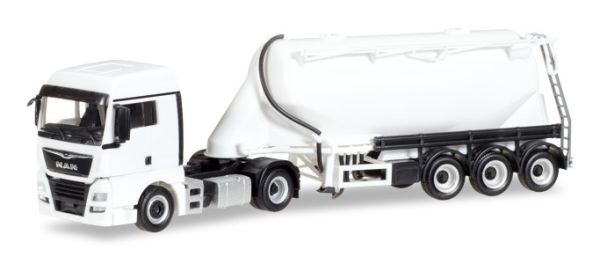 HER013208 - MAN TGX S 4x2 avec remorque silo 3 Essieux - En Kit - 1