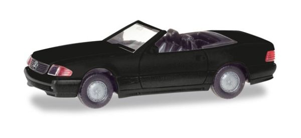 HER013222 - MERCEDES 500 SL cabriolet Noir - En Kit - 1