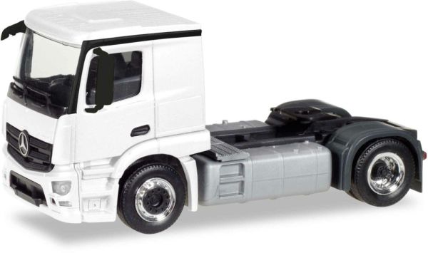 HER013291 - MERCEDES BENZ Actros 4x2 blanc en kit à assembler - 1
