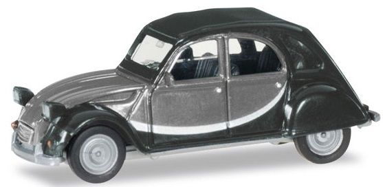 HER020817-005 - CITROEN 2cv Charleston grise - 1