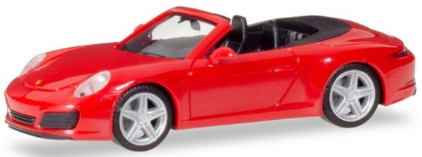 HER028844 - PORSCHE 911 Carrera cabriolet rouge - 1