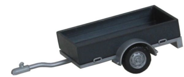 HER05869-001 - Remorque 1 essieu grise - 1