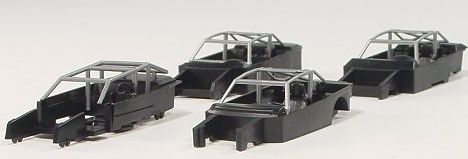 HER051354 - 4 chassis de voitures en kit à assembler - 1