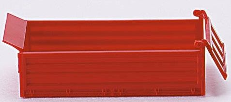 HER051644 - 2 bennes rouges sans le chassis - 1