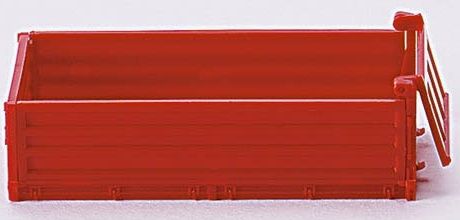 HER051668 - 2 bennes rouges sans le chassis - 1