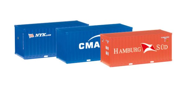 HER076432-002 - Lot de 3 containers de 20pieds - 1