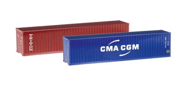 HER076449-004 - 2 container 40 pieds 1 TRITON et 1 CMA CGM - 1