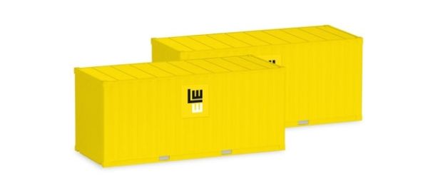 HER076814 - 2 Container 20 Pieds LEONHARD WEISS - 1