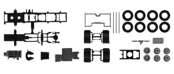 HER084802 - 2 Châssis de VOLVO FH 6x2 - En Kit - 1