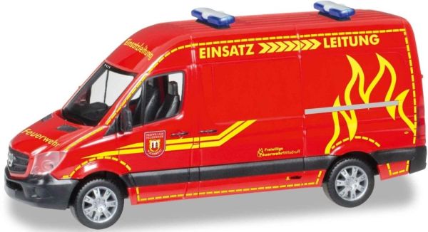 HER093491 - MERCEDES BENZ Sprinter HD pompier Allemand - 1