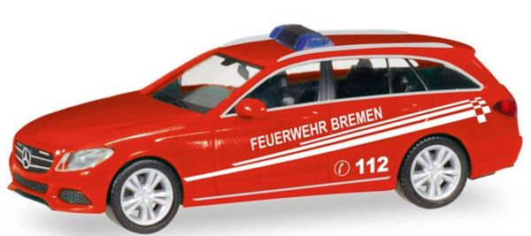 HER093583 - MERCEDES BENZ Class C Feuerwehr Bremen pompier allemand - 1
