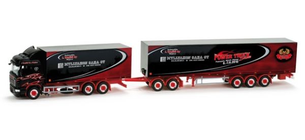 HER158688 - SCANIA R09 HL Porteur 6x2 avec semi remorque 3 Essieux - L.TYNJÄLÄ - 1
