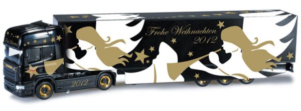 HER301381 - SCANIA R TL 4x2 avec remorque 3 Essieux - Noël 2012 - 1