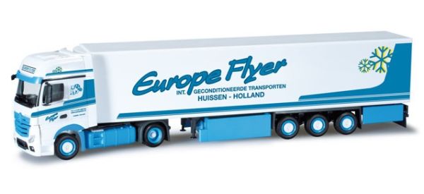 HER301466 - MERCEDES Actros 4x2 avec semi-remorque frigo 3 Essieux - EUROPE FLYER - 1