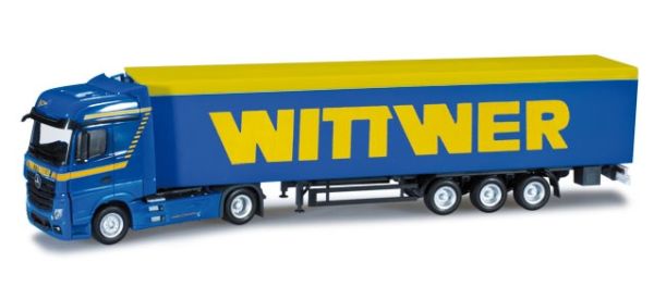 HER301633 - MERCEDES Actros 4 x2 avec semi-remorque 3 Essieux - WITTWER - 1