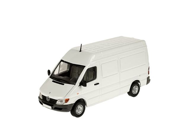 Herpa Minikit Mercedes-Benz Sprinter Cabine Double Avec Plateforme – Maquette à Monter Sans Colle 1/87