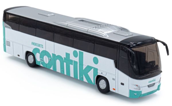 HOL8-1134A - Bus de tourisme VDL Futura Contiki marquage vert - 1