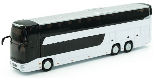 HOL8-1197 - Bus de tourisme VDL Futura DD Coach blanc - 1