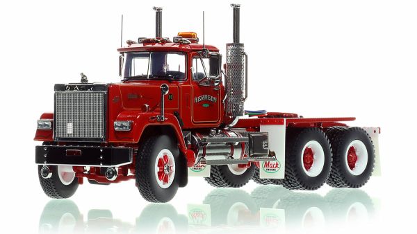 HHR138D-1 - MACK Superliner avec essieux Tandem Rouge KENNEDY 1989 - 1
