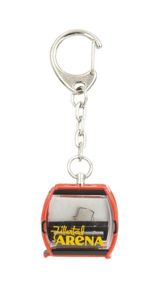JC80815 - Porte-Clés télécabine OMEGA V rouge - ZILLETRAL - 1
