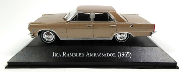 MAGARG38 - IKA Rambler Ambassador 1965 berline 4 portes bronze métallisée vendue sous blister - 1