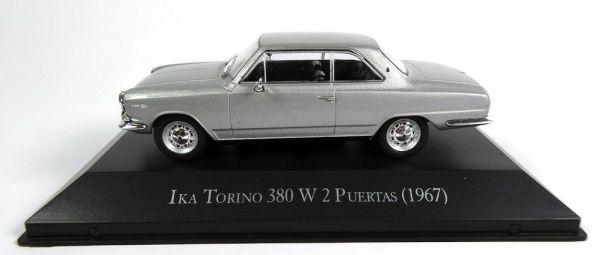 MAGARG03 - IKA Torino 380 W berline 2 portes 1967 grise métallisée vendue sous blister - 1
