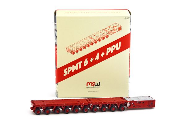 IMC31-0089 - Remorque plateau de transport COLONIA Scheuerle SPMT 6+4 PPU - 1