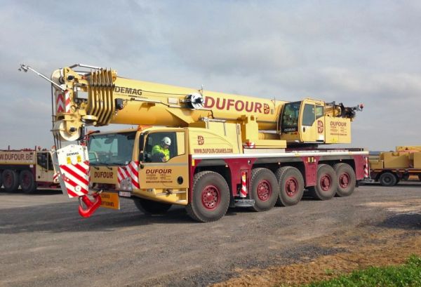 IMC MODELS - Grue aux couleurs WESTKRAN - DEMAG AC 250-5 - 1/50 - IMC32-0148