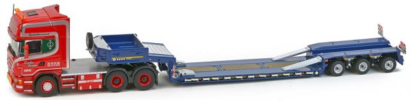 IMC33-0008 - SCANIA R4 Topline 6x4 avec remorque surbaissée 3 essieux GOLHOFER - 1