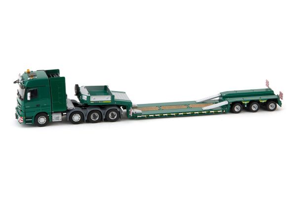 IMC33-0013 - MERCEDES Actros v8 8x4 avec remorque surbaissée 3 essieux GOLDHOFER - 1