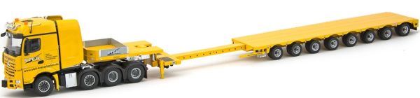 IMC33-0074 - MERCEDES BENZ Arocs Bigspace 8x4 STEIL et semi plateau surbaissé extensible NOOTEBOOM 8 essieux - 1