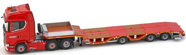 IMC5530675 - SCANIA S Highline 6x2 avec semi porte engins NOOTEBOOM 3 essieux - 1