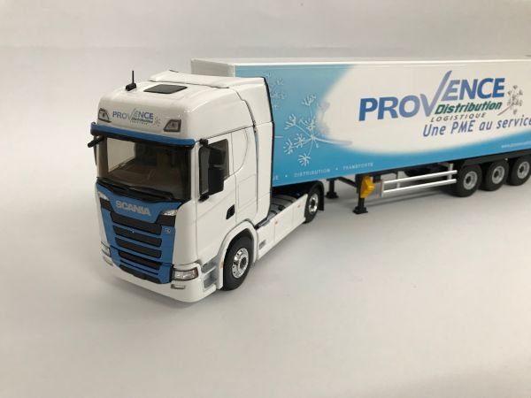 ELI116576 - SCANIA S450 4x2 avec remorque fourgon PROVENCE DISTRIBUTION - 1