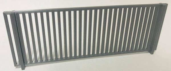 IP07 - Portail de ferme 5.5 m gris - En Miniature - 1