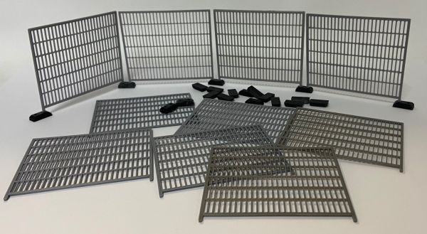 IP55 - 10 x Barrières de chantier – En miniature - 1