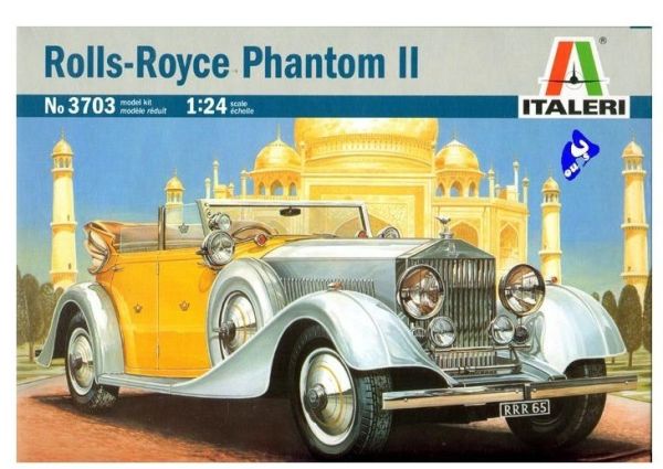 ITA3703 - ROLLS ROYCE Phantom II cabriolet maquette à monter et à peindre - 1