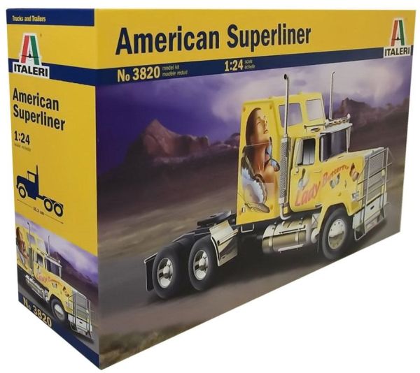 ITA3820 - AMERICAN Superliner Lady Butterflty maquette à monter et à peindre - 1