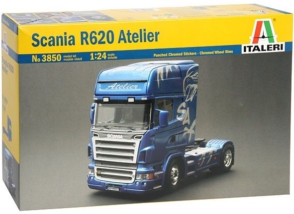 ITA3850 - SCANIA R620 Atelier 4x2 maquette à monter et à peindre - 1