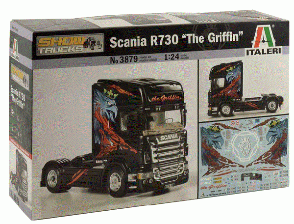 ITA3879 - SCANIA R730 4x2 The Griffin Show Truck maquette à monter et à peindre - 1