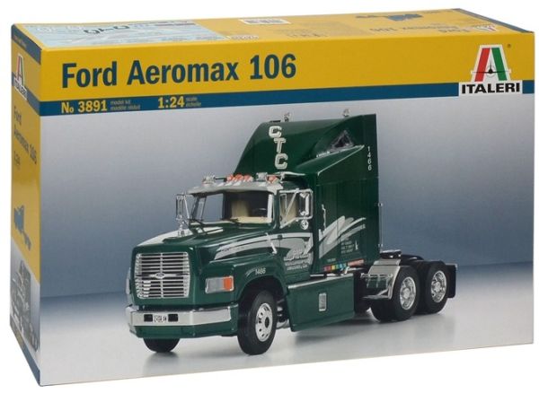 ITA3891 - FORD Aeromax 106 6x2 maquette à monter et à peindre - 1