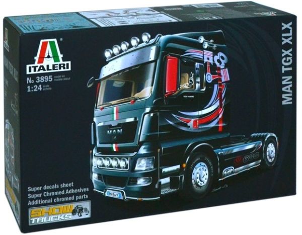 ITA3895 - MAN TGX XLX 680 V8 4x2 Show truck maquette à monter et à peindre - 1