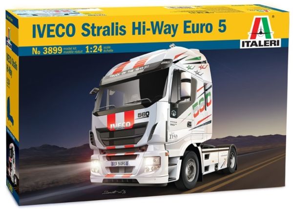 ITA3899 - IVECO Stralis 560 Hi-way 4x2 Truck Of The Years 2013 maquette à monter et à peindre - 1